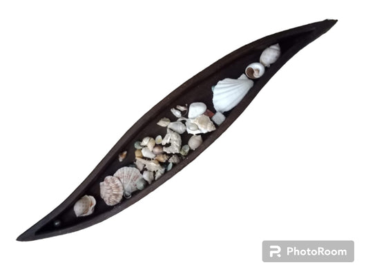 Summer decoration - boat centerpiece