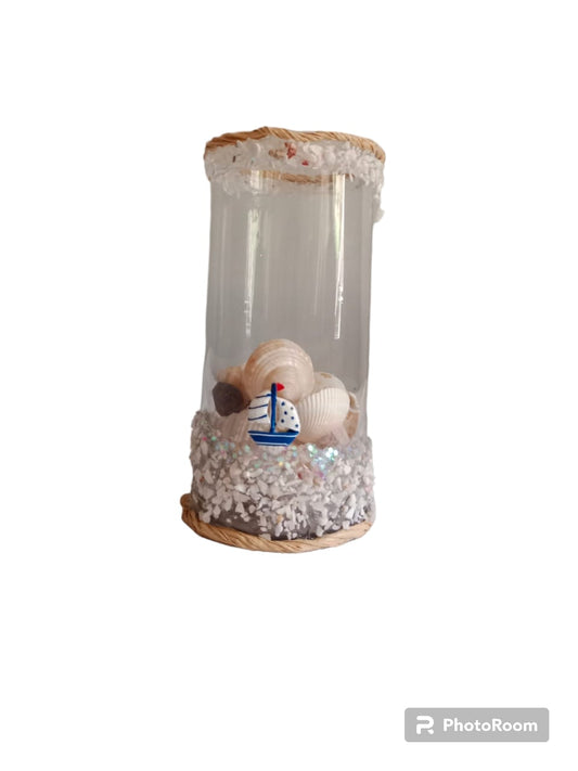 Summer decoration - Shell centerpiece