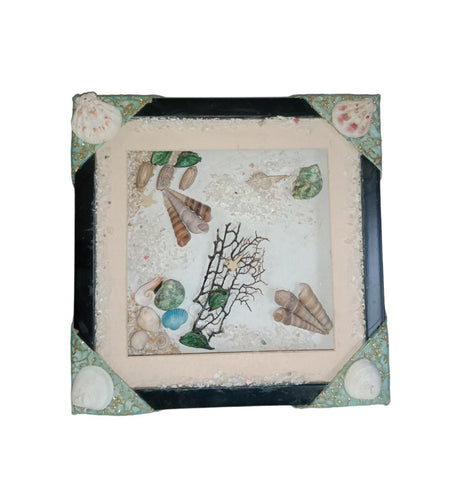 Summer decoration - frame Shell