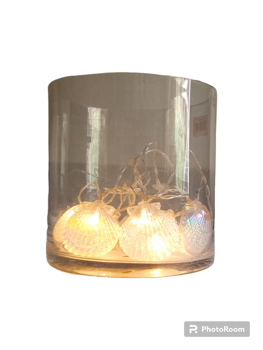 Summer decoration - Shell centerpiece - vase