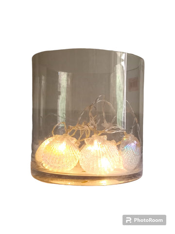Summer decoration - Shell centerpiece - vase