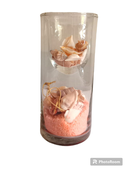 Summer decoration - Shell centerpiece