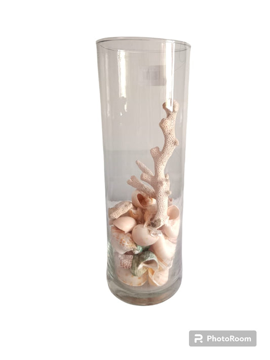 Summer decoration - Shell centerpiece