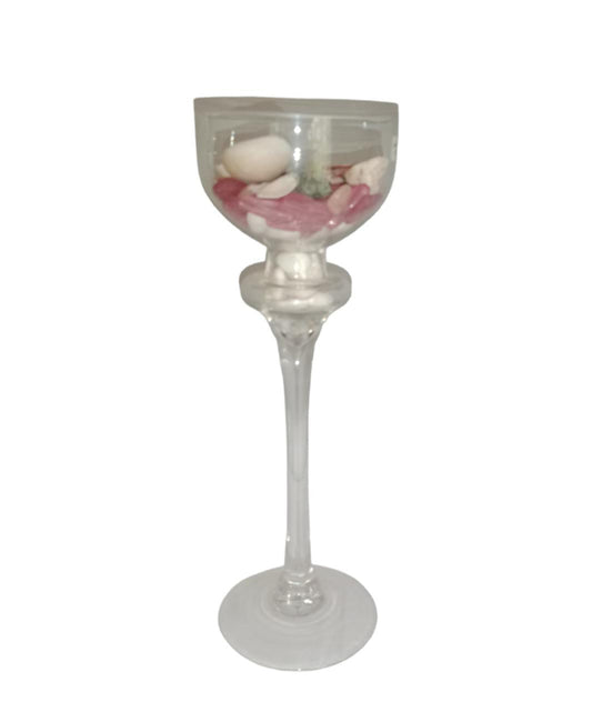 Summer decoration - Shell centerpiece - vase
