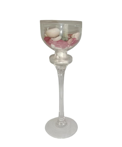 Summer decoration - Shell centerpiece - vase