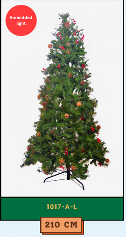 Holiday Pine- 2.10 m tree 1017 LED