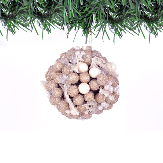 Silver Christmas Ornament Ball