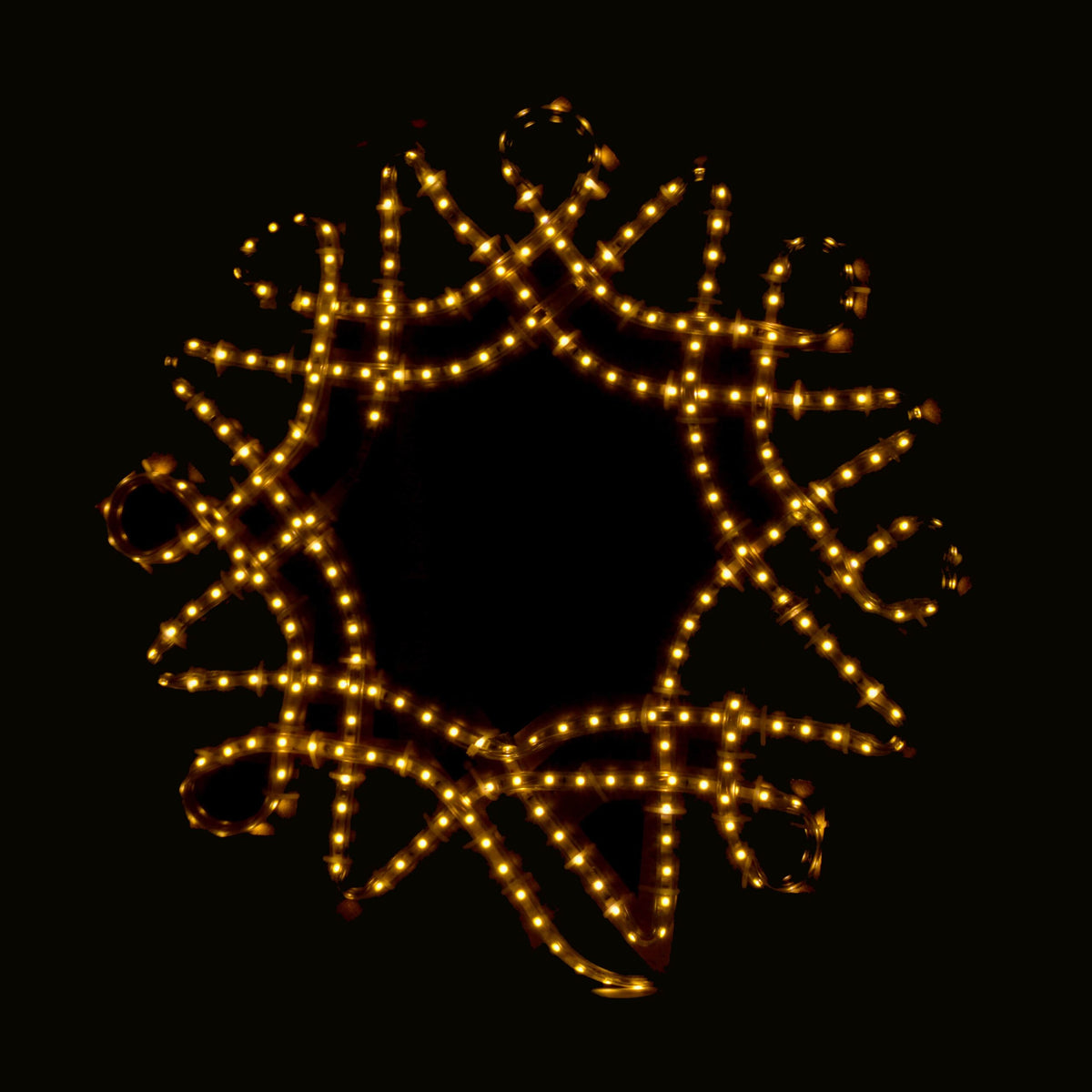 Wooden islamic shape<br> with light Big