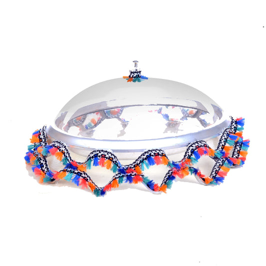 Ramadan Cake Plate Colorful Decoration