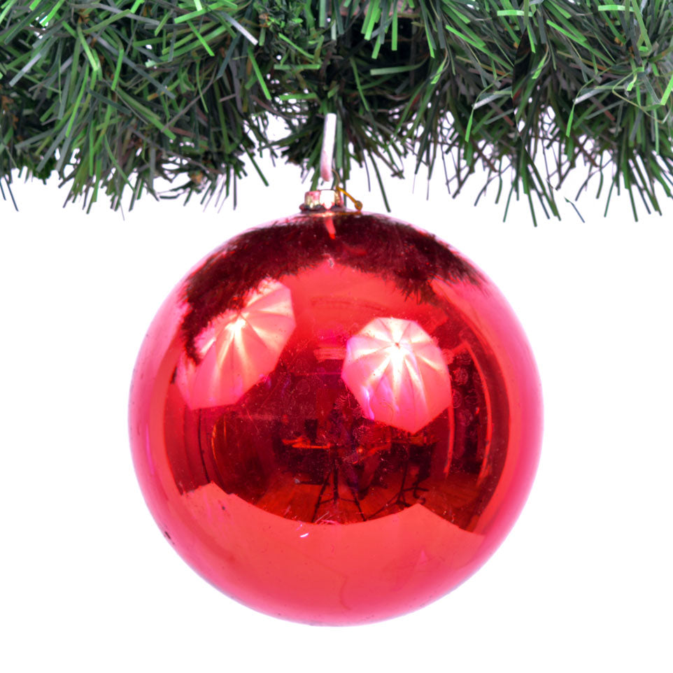Glossy Red Christmas Ball