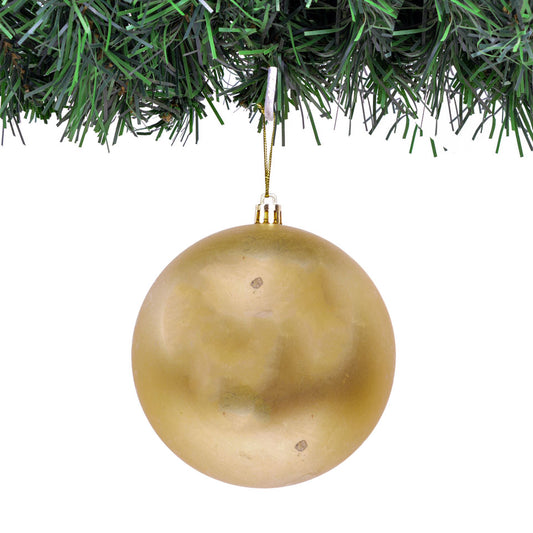 Glossy Gold Christmas Ball