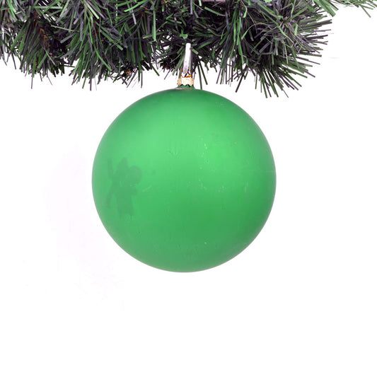 Glossy Green Christmas Ball