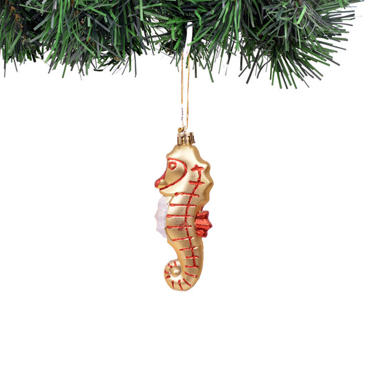 Sea Horse Christmas Ornaments - 3 pieces per box
