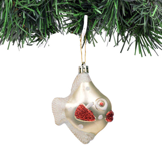 Glossy Fish Christmas Ornaments - 3 pieces per box
