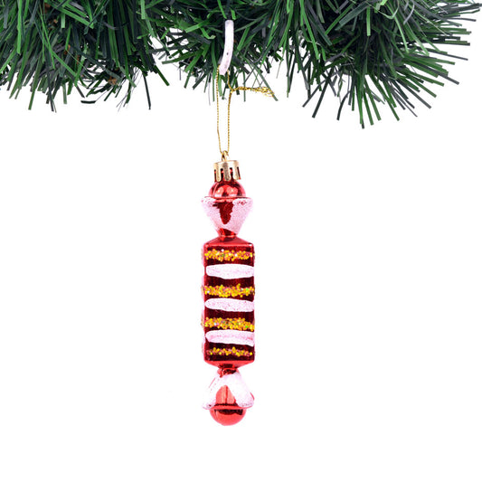 Red Candy Christmas Ornaments - 4 pieces per box