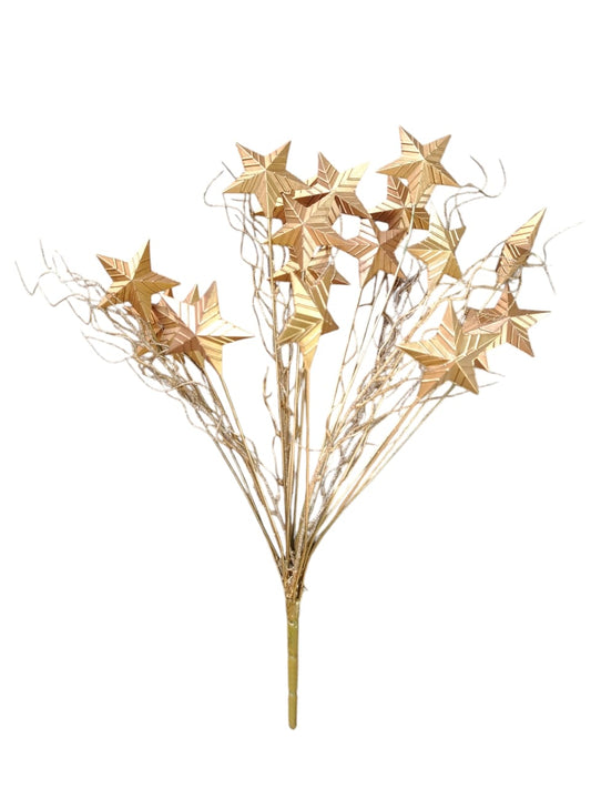 Gold attached branch with stars