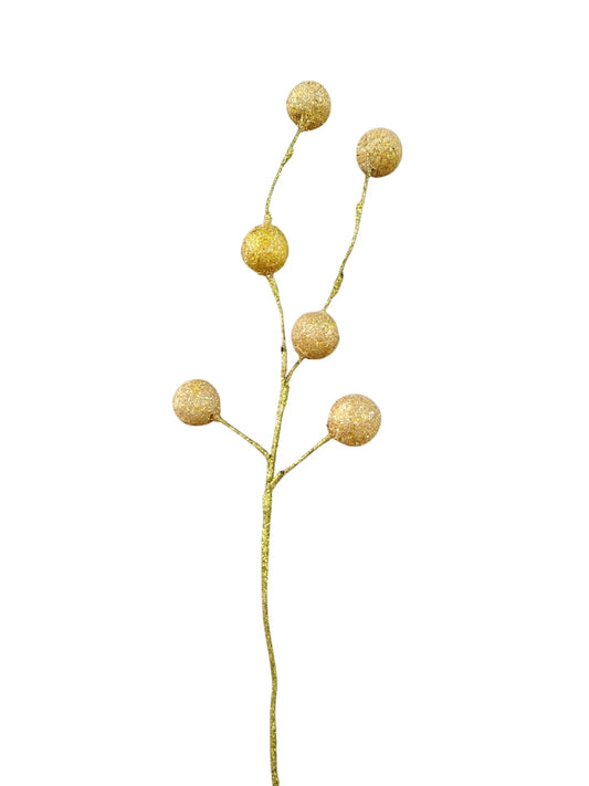 Golden Branch B Core Gold Glitter