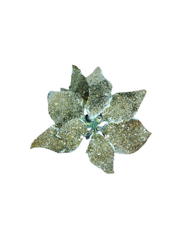 Gold rose glitter and beads