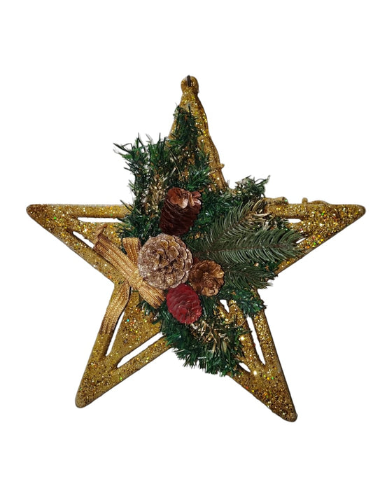 Christmas gold star