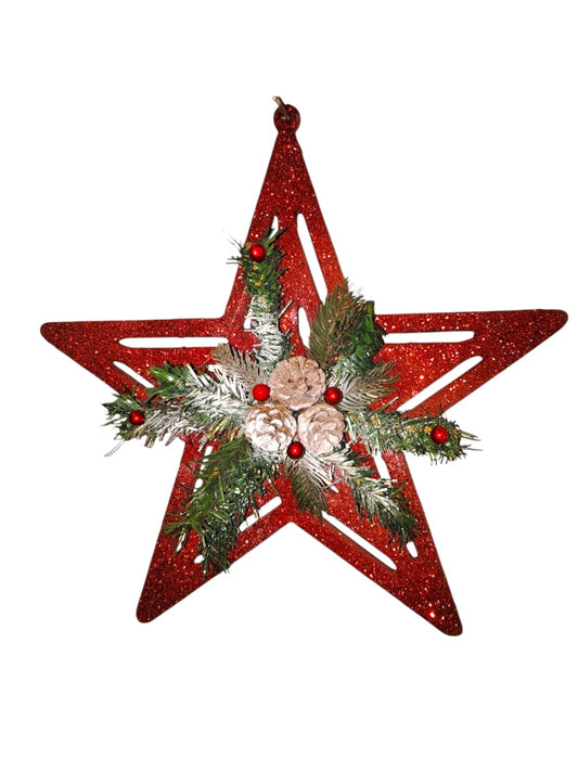 Christmas red star