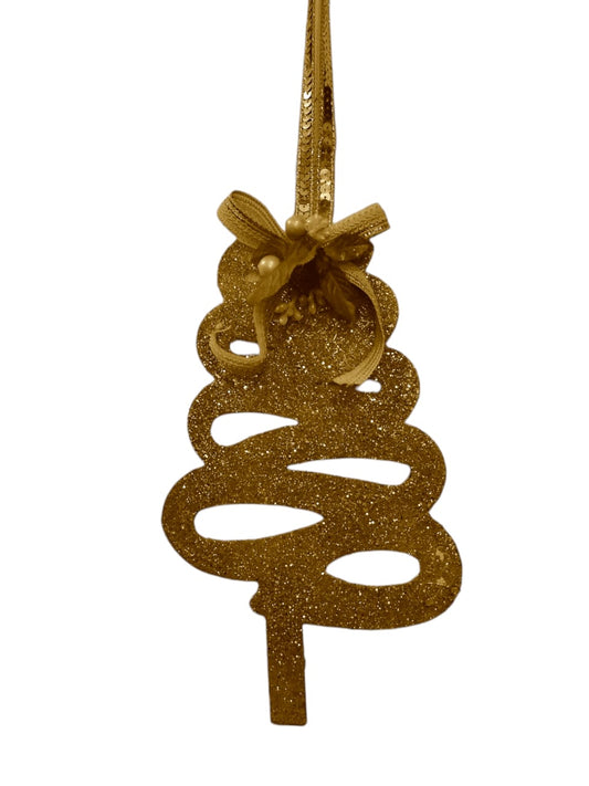 Christmas sparkly ornament