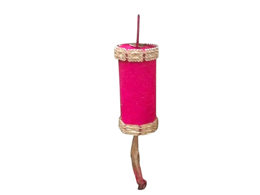 Christmas firecracker ornament