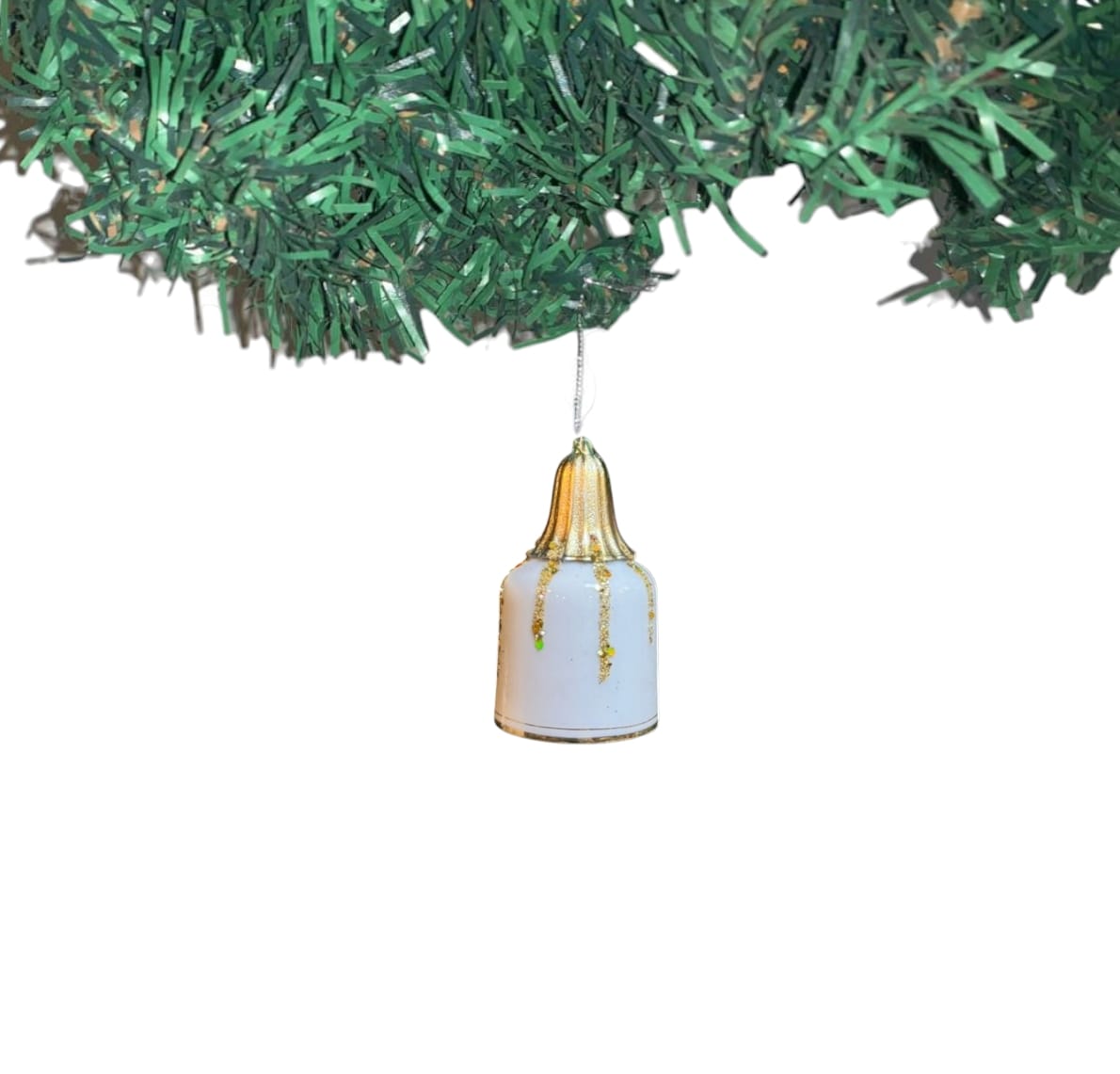 Christmas bell ornament