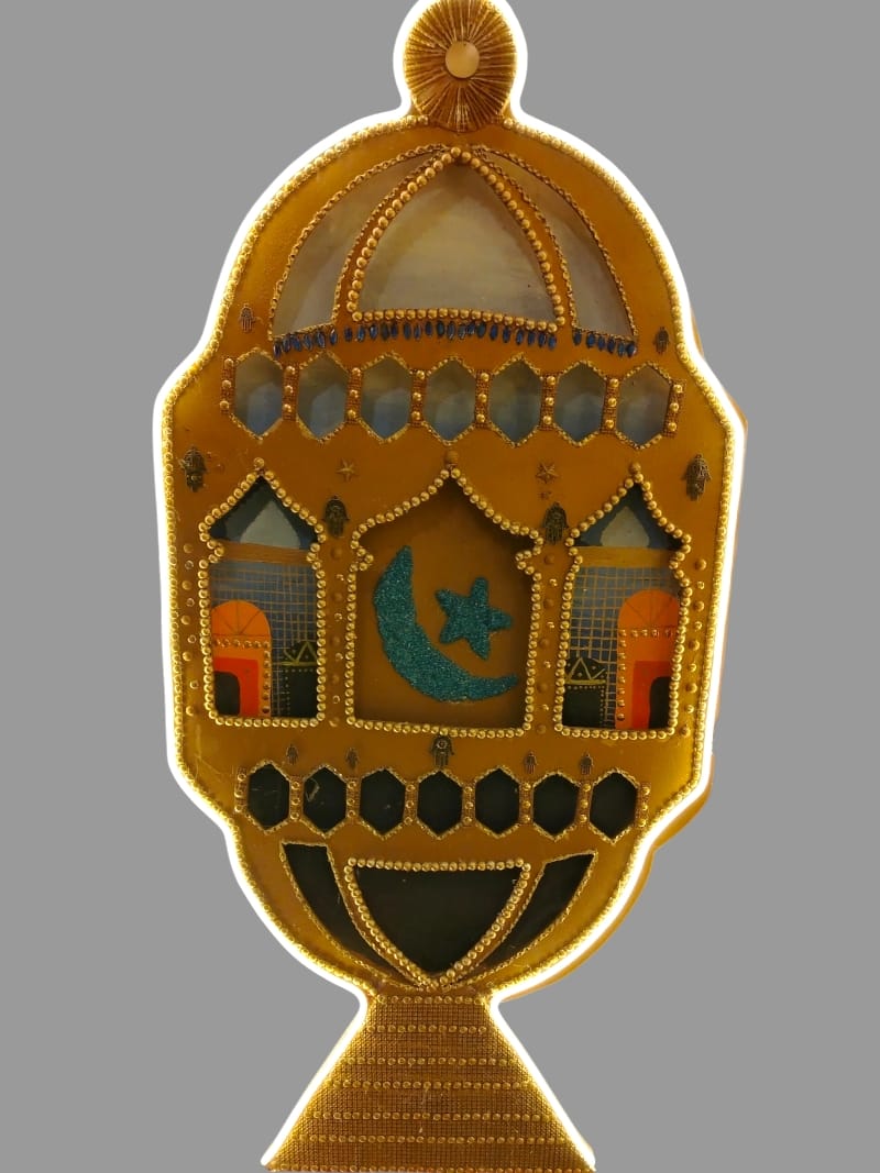 Ramadan Big Wood Lantern