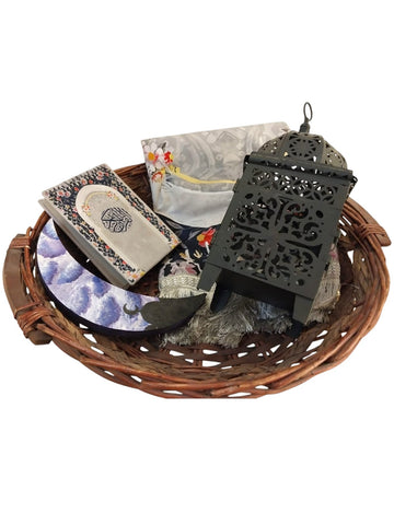 Black Lantern Ramadan Gift Basket