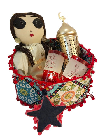 Traditional Ramadan Doll Gift Basket