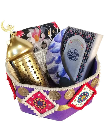 Decorative Ramadan Fabric Basket