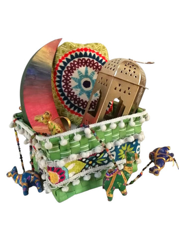 Crescent, Lantern & Cushion Set