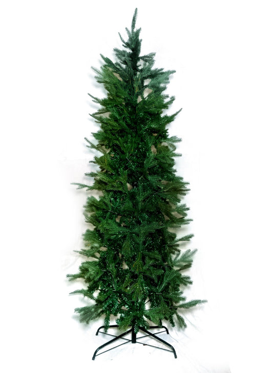 Green Conical Christmas Tree 210 cm