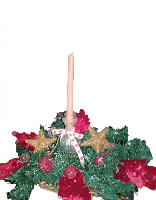 centepiece with candle