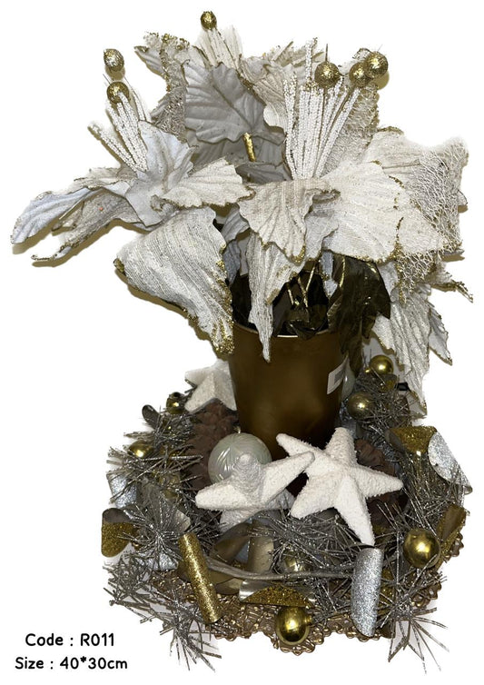 Glittering Flower- 40*30 cm