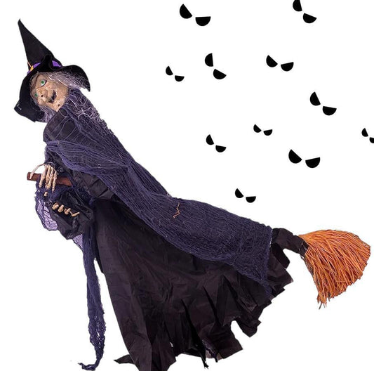 Halloween animated witch