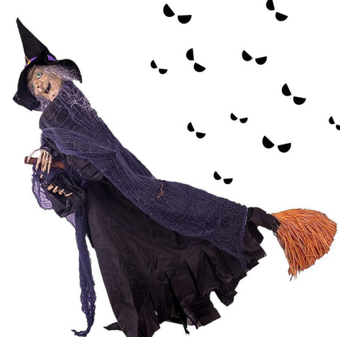 Halloween animated witch