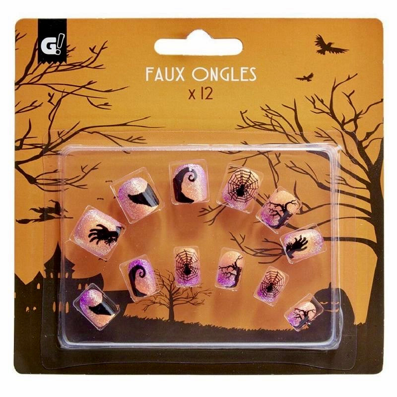 Faux halloween nails