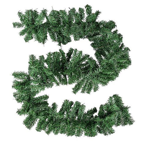 high density garland branch 270 cm green