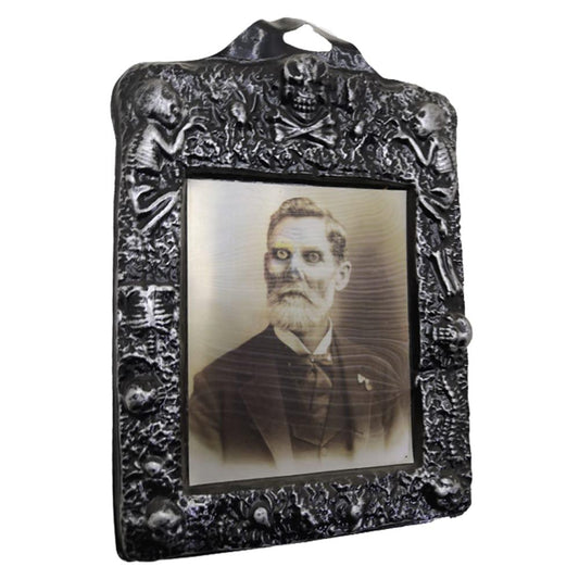 Vintage Halloween Frame - Old Man
