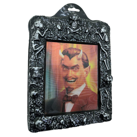 Vintage Halloween Frame - Creepy Man