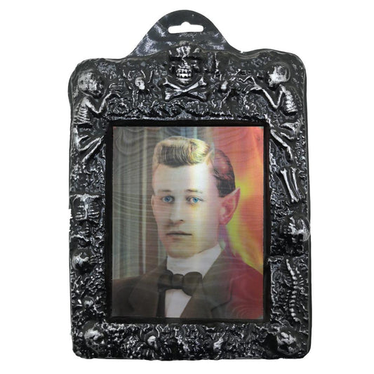 Vintage Halloween Frame - Young Man