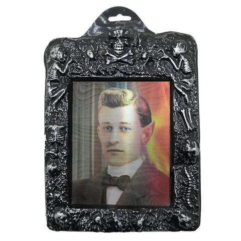 Vintage Halloween Frame - Young Man