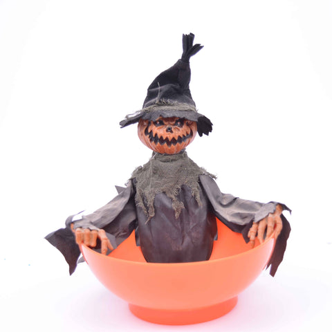 Bowl with scarecrow
