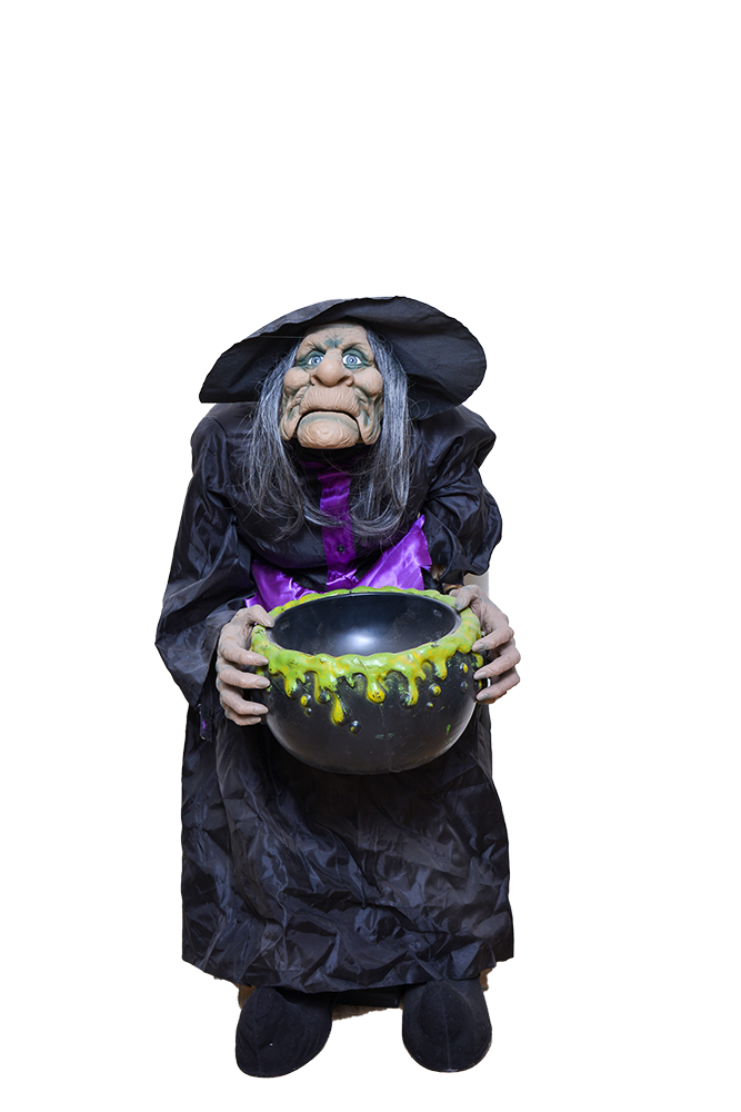 Animated Witch with bowl