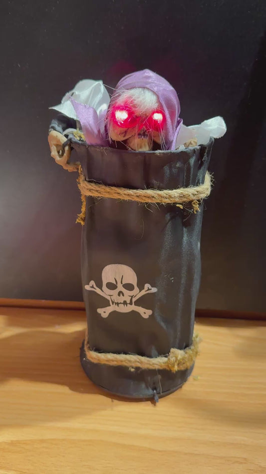 Animated halloween prop