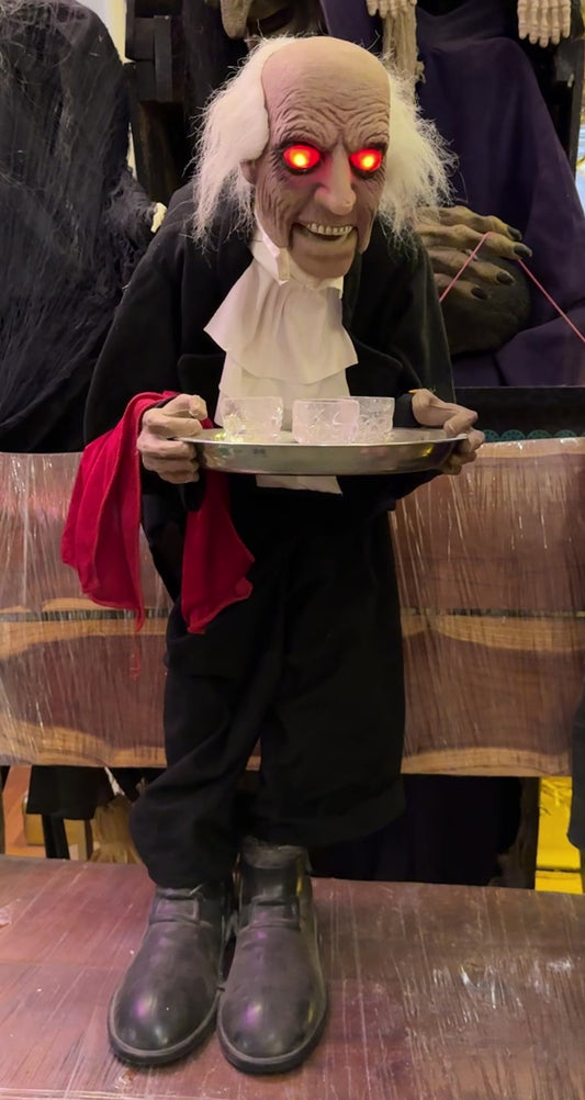 Animated butler character