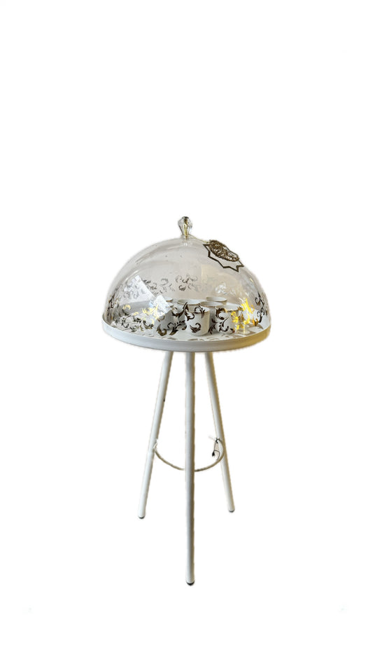 Ramadan White tripod table