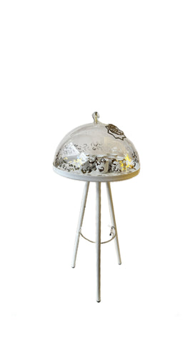 Ramadan White tripod table