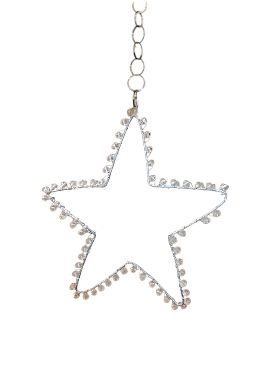 Hanging star decor